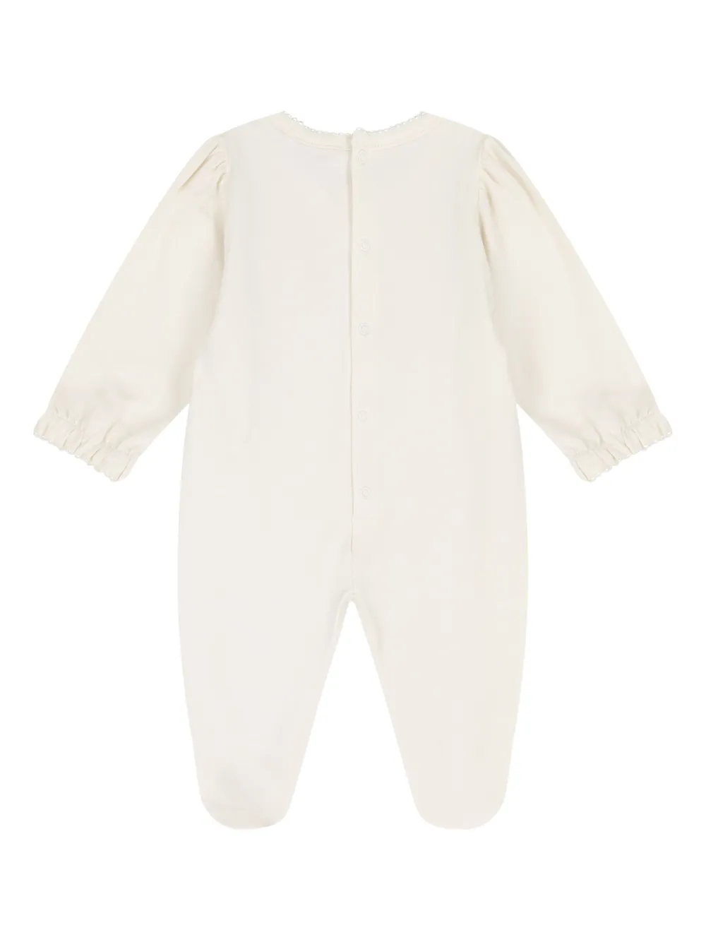 Escada Kids hearts logo pajama - Beige