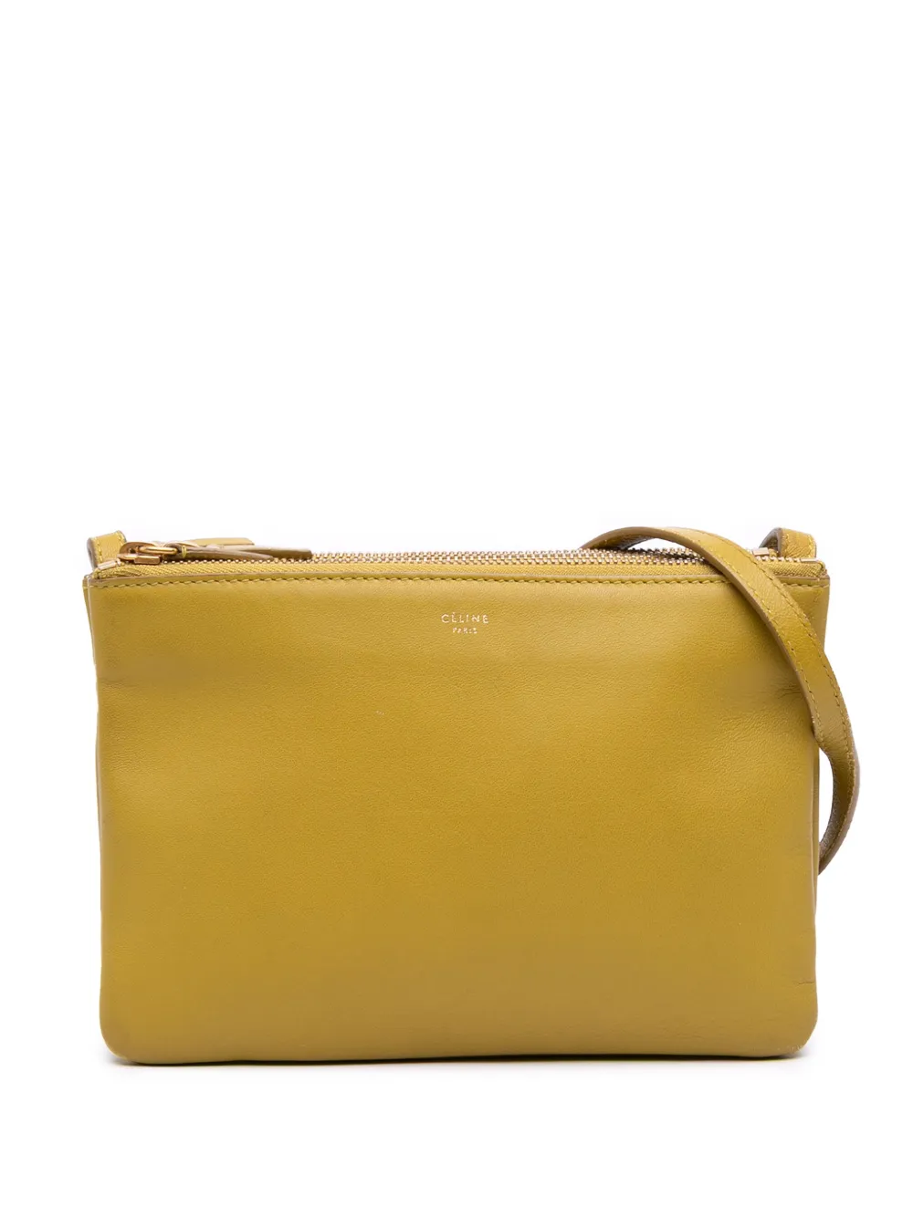 Celine Pre-Owned 2014 Small Lambskin Trio crossbody bag | Yellow | Image 1