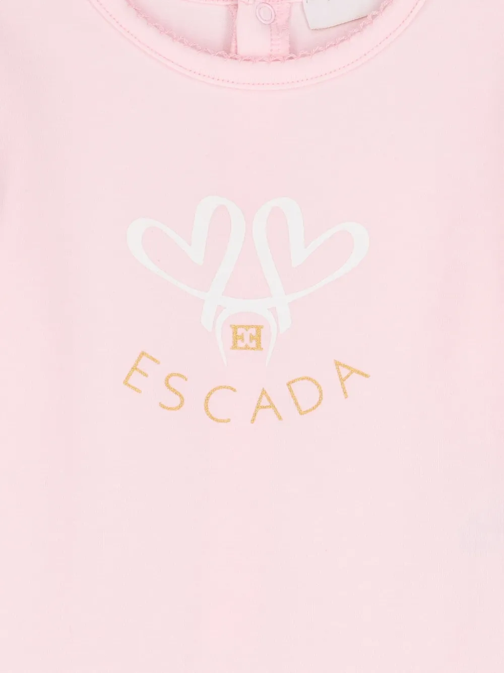 Escada Logo-print Pyjama In Pink