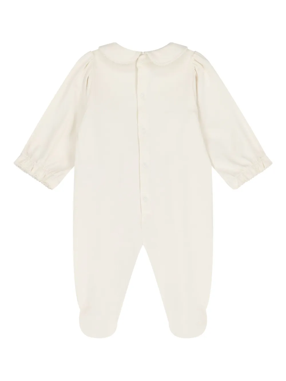 Escada Kids Pyjama met Peter Pan-kraag - Beige
