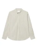 Les Deux Kent stripe poplin shirt - Neutrals