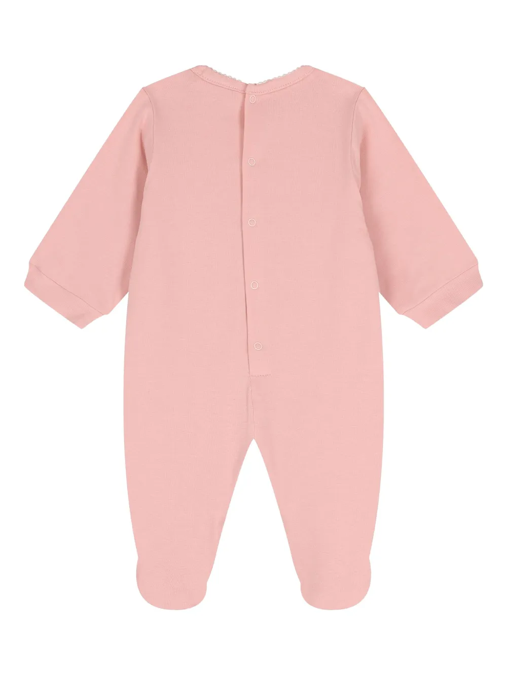 Escada Kids Geplooide pyjama met knopen - Roze