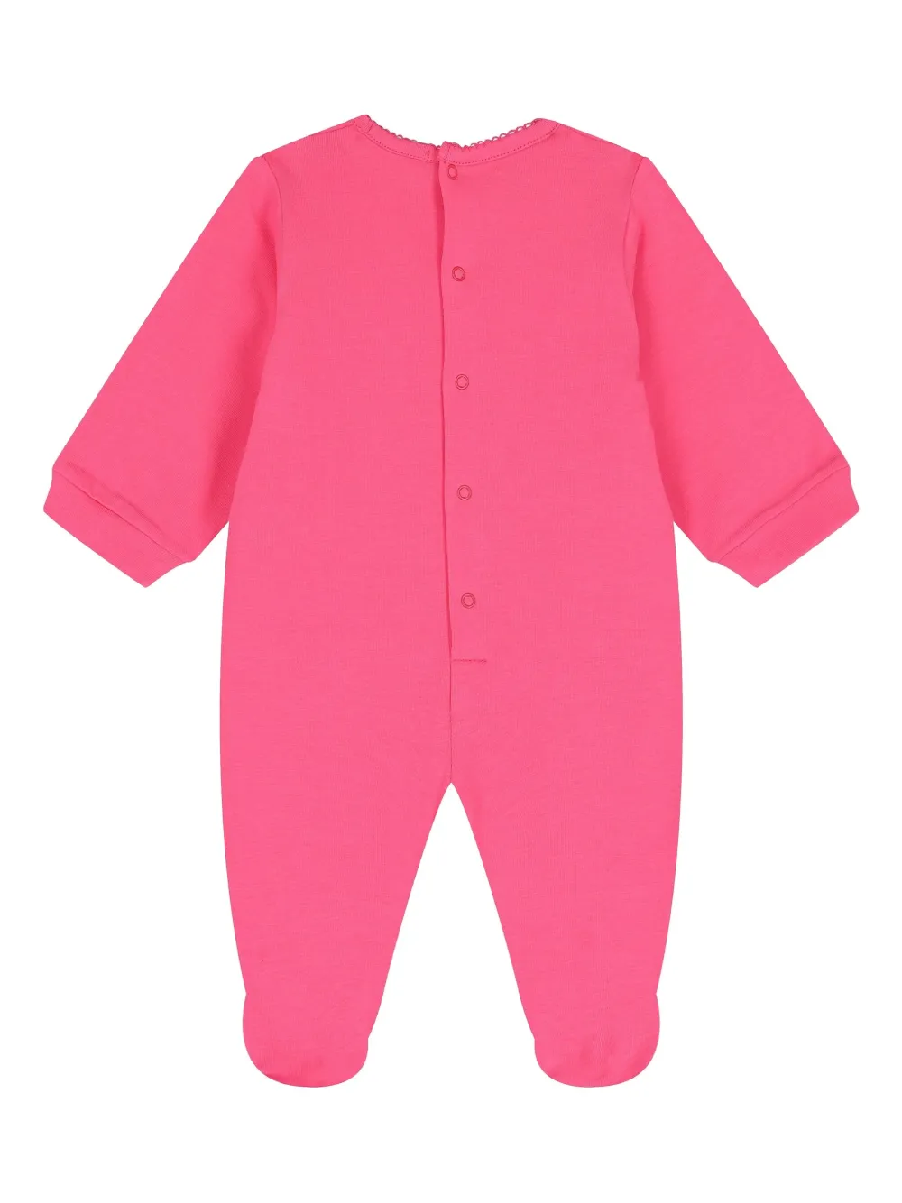 Escada Kids Geplooide pyjama met logo - Roze