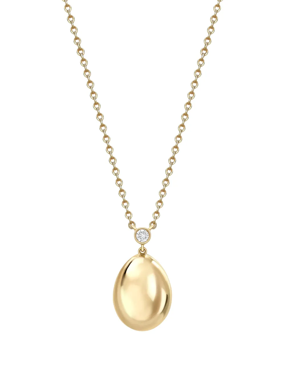 Fabergé 18K yellow gold Essence Petite diamond pendant | Gold | Image 1