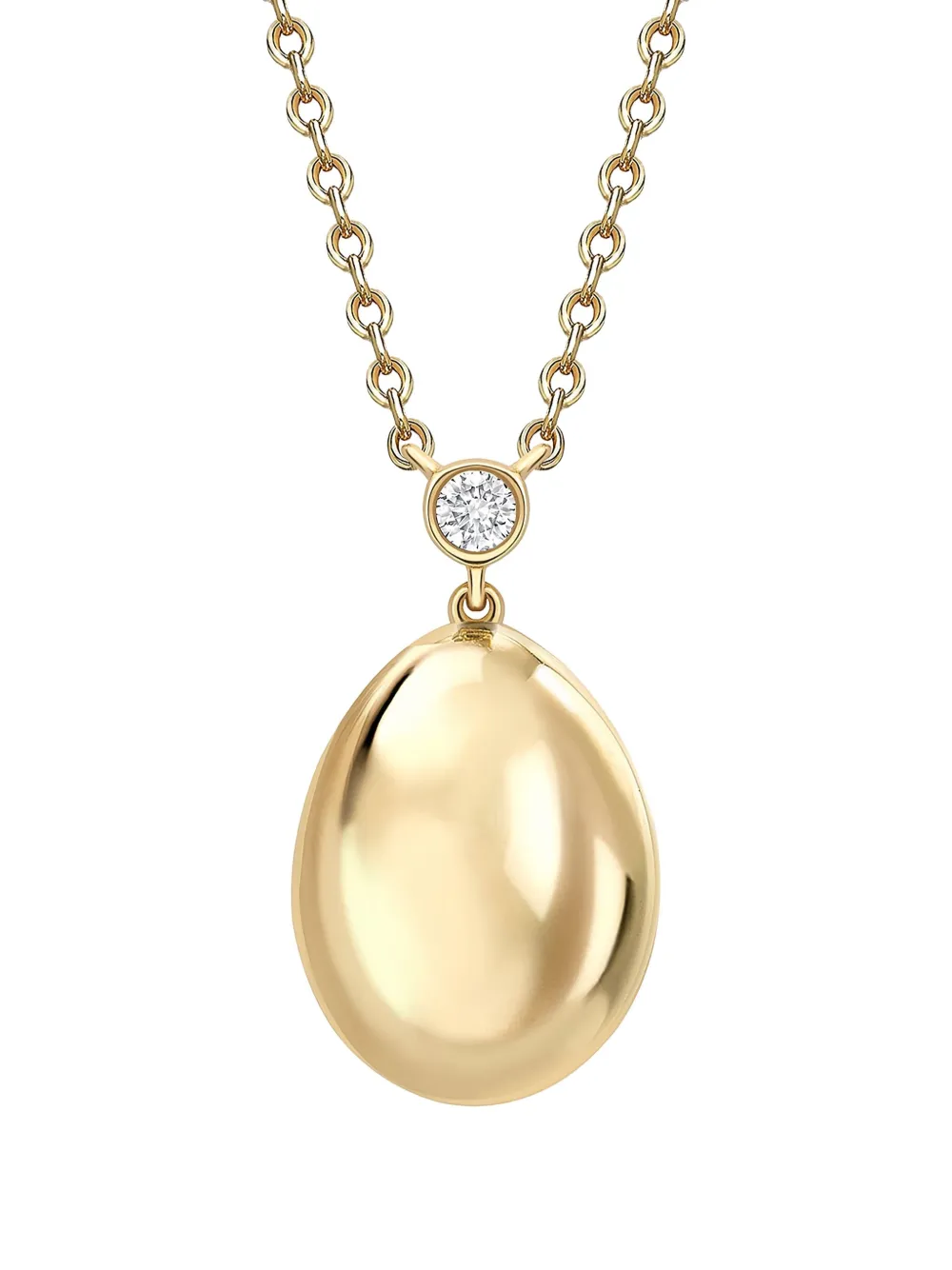 Fabergé 18K yellow gold Essence Petite diamond pendant | Image 2