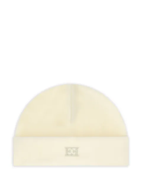 Escada Kids logo-embellishment beanie hat