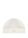 Escada Kids logo beanie hat - White