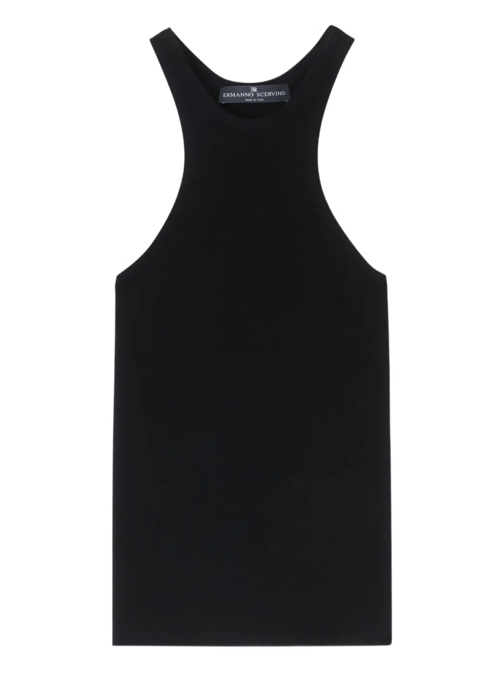 Ermanno Scervino ribbed halter-neck top | Black | Image 1