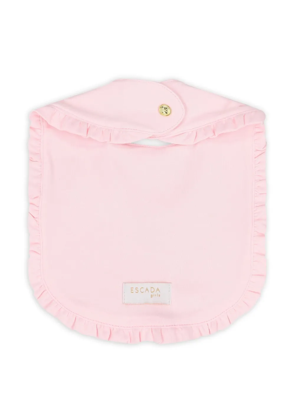 Escada Kids ruffled logo bib | Image 2
