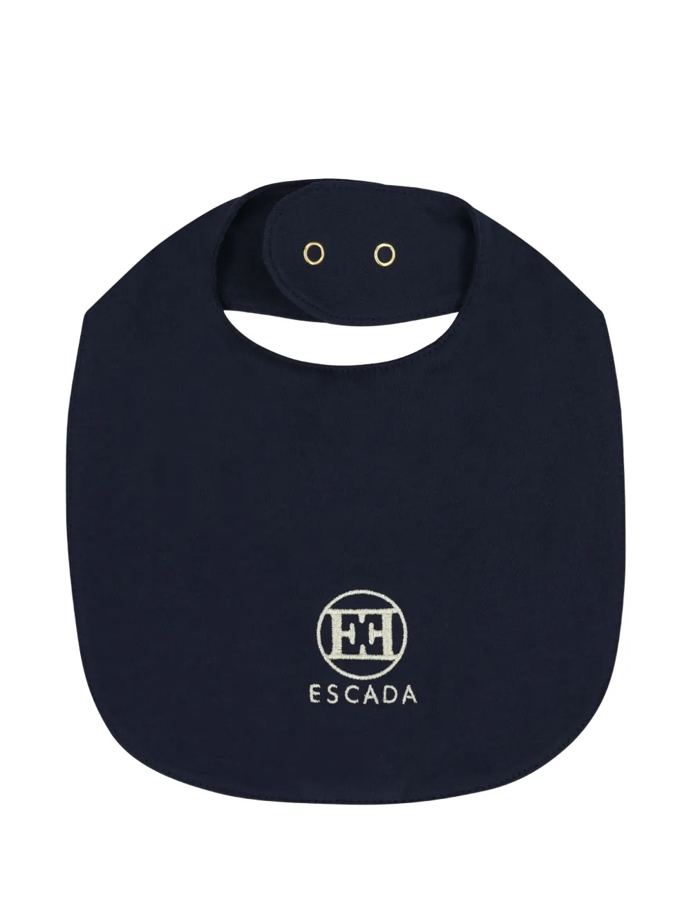 Escada Kids Slabbetje met geborduurd logo - Blauw