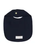 Escada Kids logo-embroidered bib - Blue