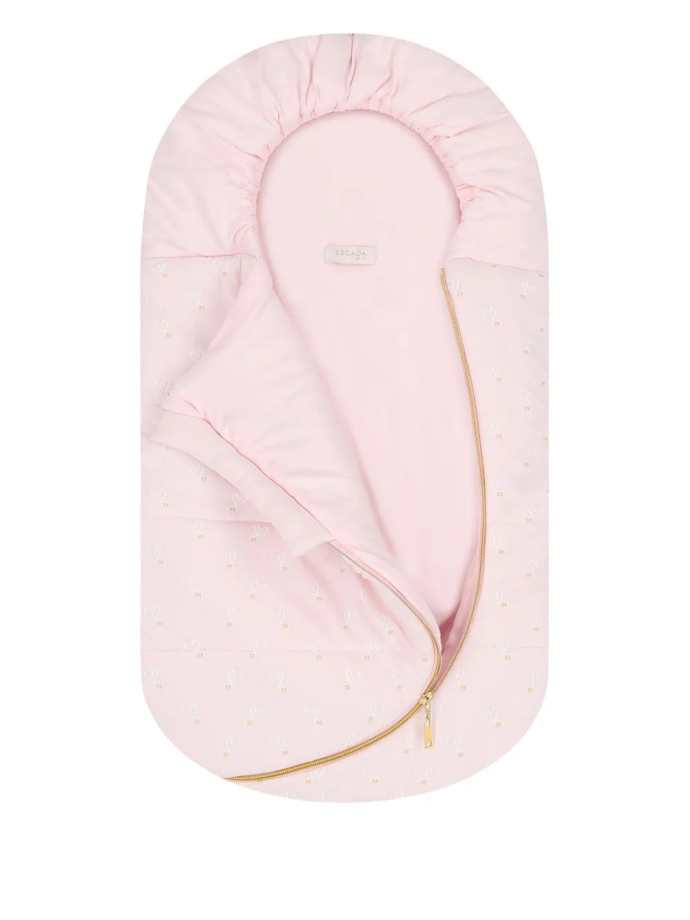 Escada Kids logo-heart sleep bag | Pink | Image 1