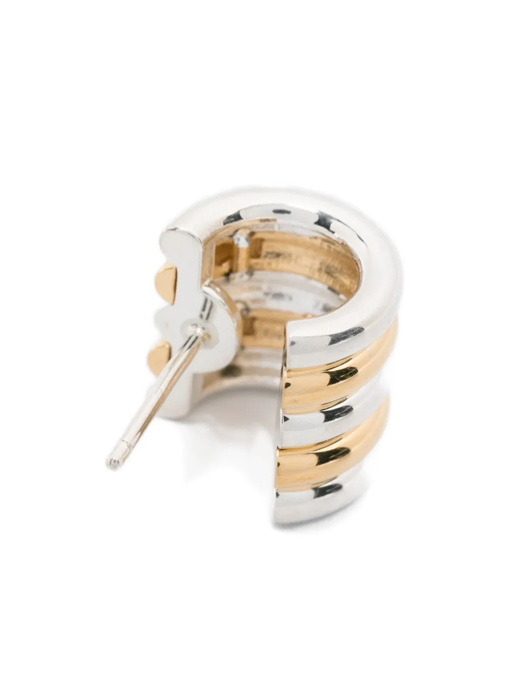  Déhanche Hoop-shape Earrings - Silver 