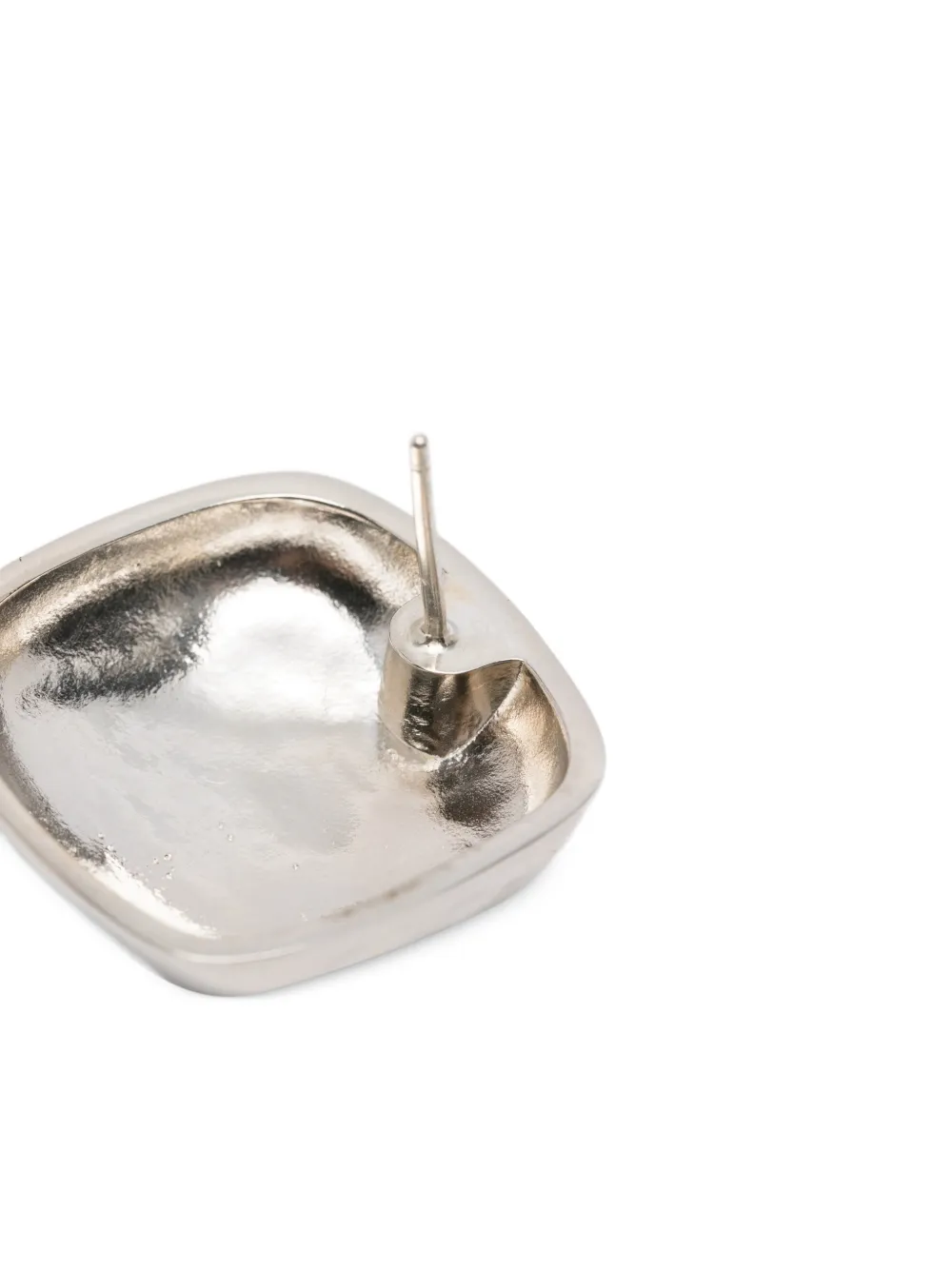  Déhanche Square-shape Earrings - Silver 