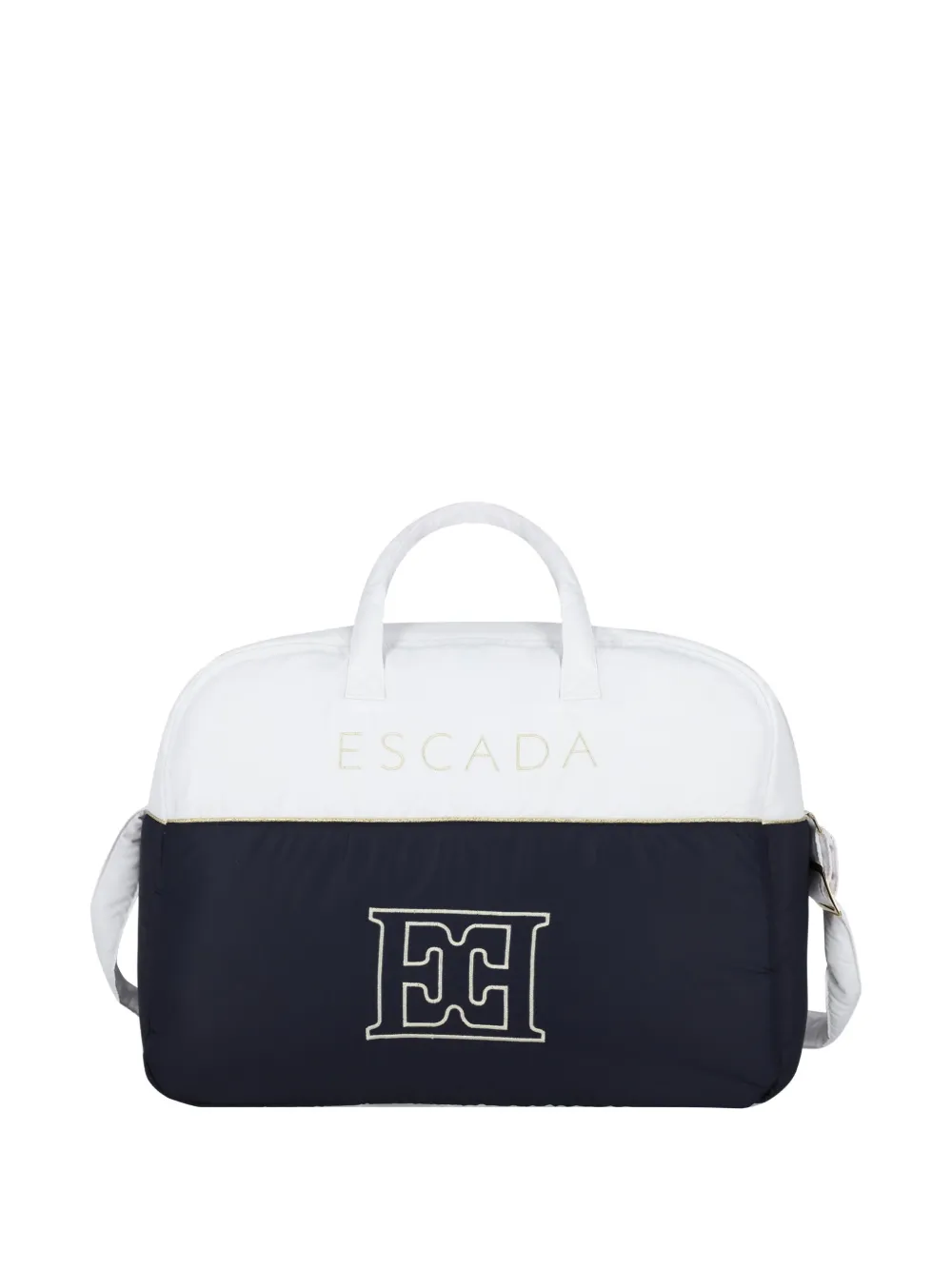 Escada Kids logo-embroidered changing bag | Black | Image 1