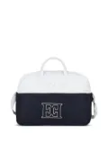 Escada Kids logo-embroidered changing bag - Black
