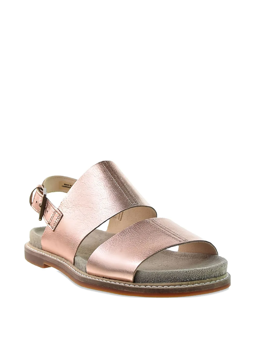 Clarks Originals Corsio Slide Buckle Strap Sandals In Pink