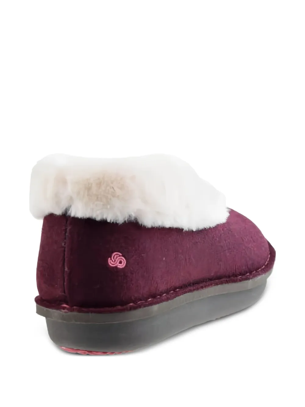 Clarks Originals slippers Milano con ribete de lana artificial | Image 2