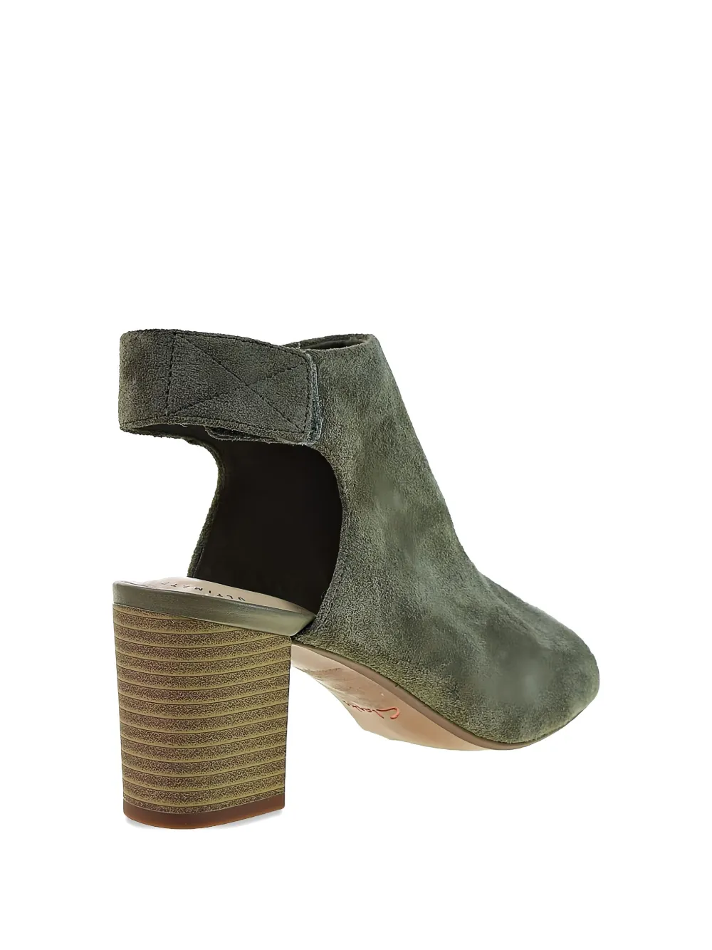 Clarks Originals Deva Bell Block-heel Sandal In Green
