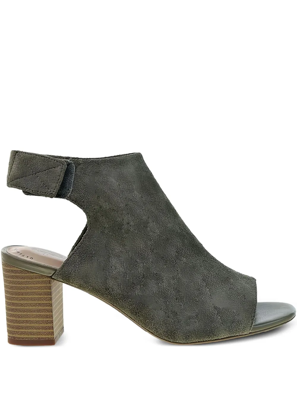 Clarks Originals Deva Bell sandalen met blokhak Groen