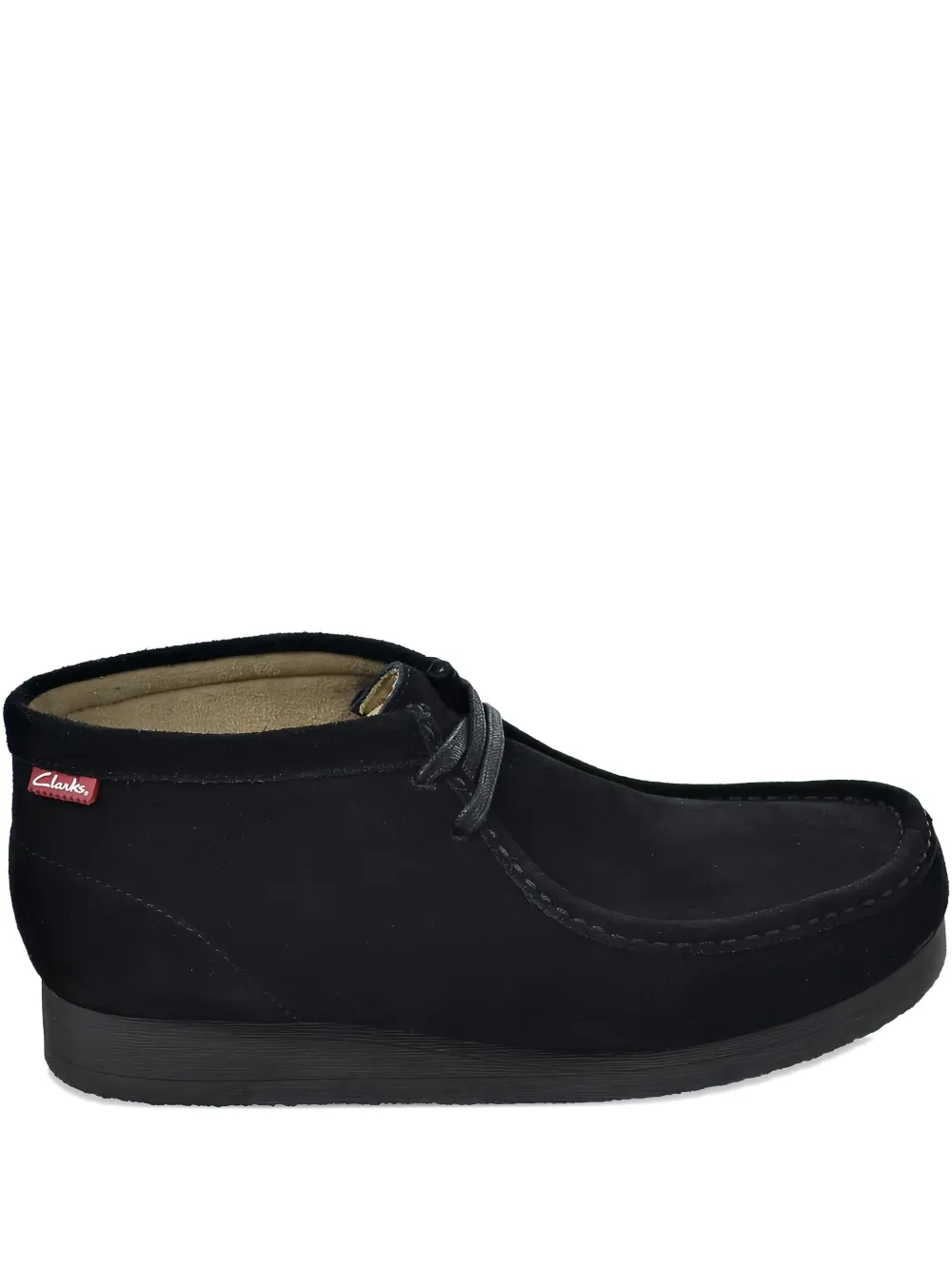 Clarks Originals Stinson Hi suede lace-up shoes - Nero