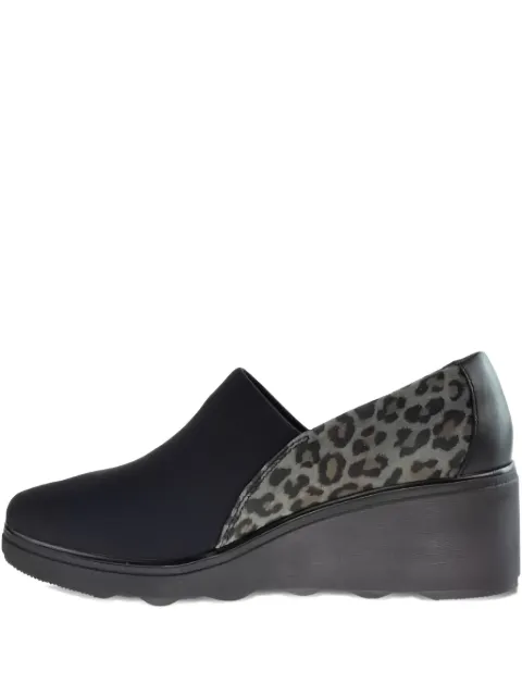 Clarks Originals leopard print wedge sandals