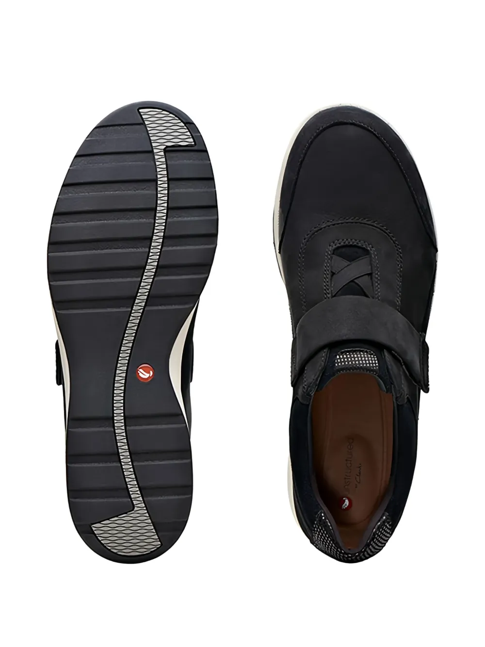 Clarks Originals Adorn sneakers met bandje Zwart