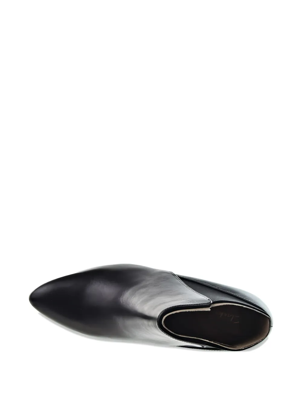 Clarks Originals 85mm Laina Violet Pointed Heeled Boots In Black