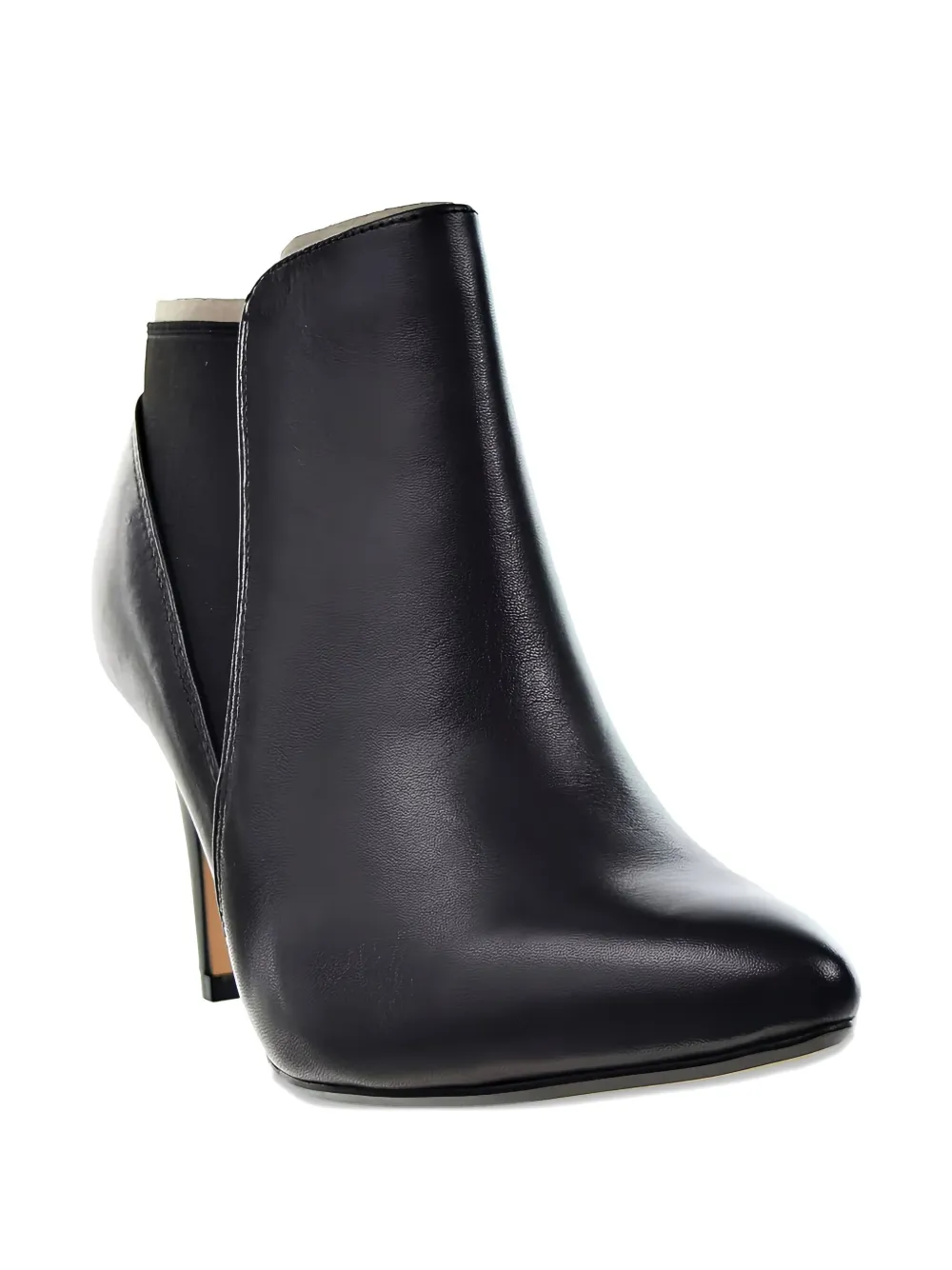 Clarks Originals 85mm Laina Violet Pointed Heeled Boots In Black