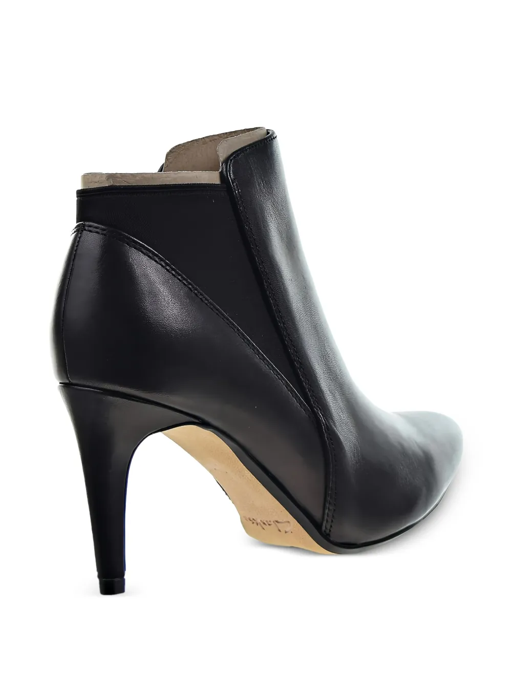 85mm Laina Violet Pointed Heeled Boots