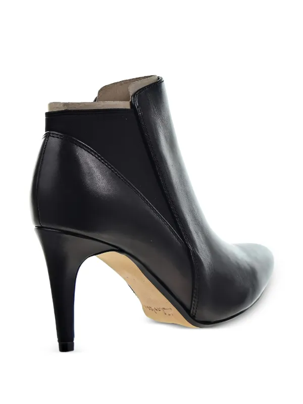 Clarks Originals 85mm Laina Violet Pointed Heeled Boots | Black