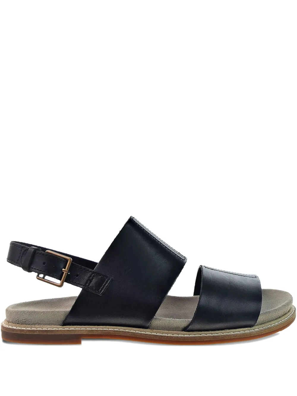 Clarks Originals Corsio Slide Buckle Sandal In Black