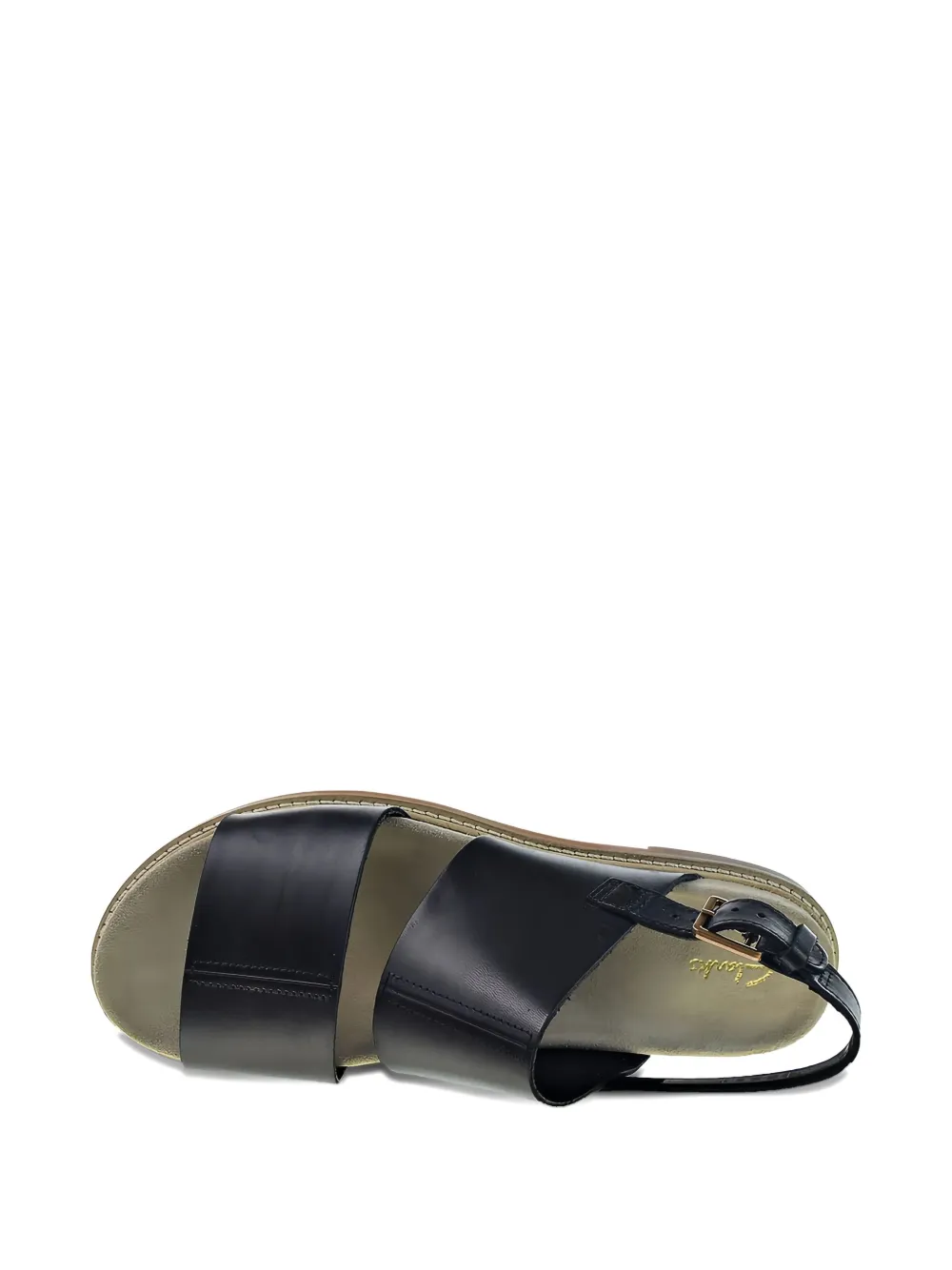 Clarks Originals Corsio Slide Buckle Sandal In Black