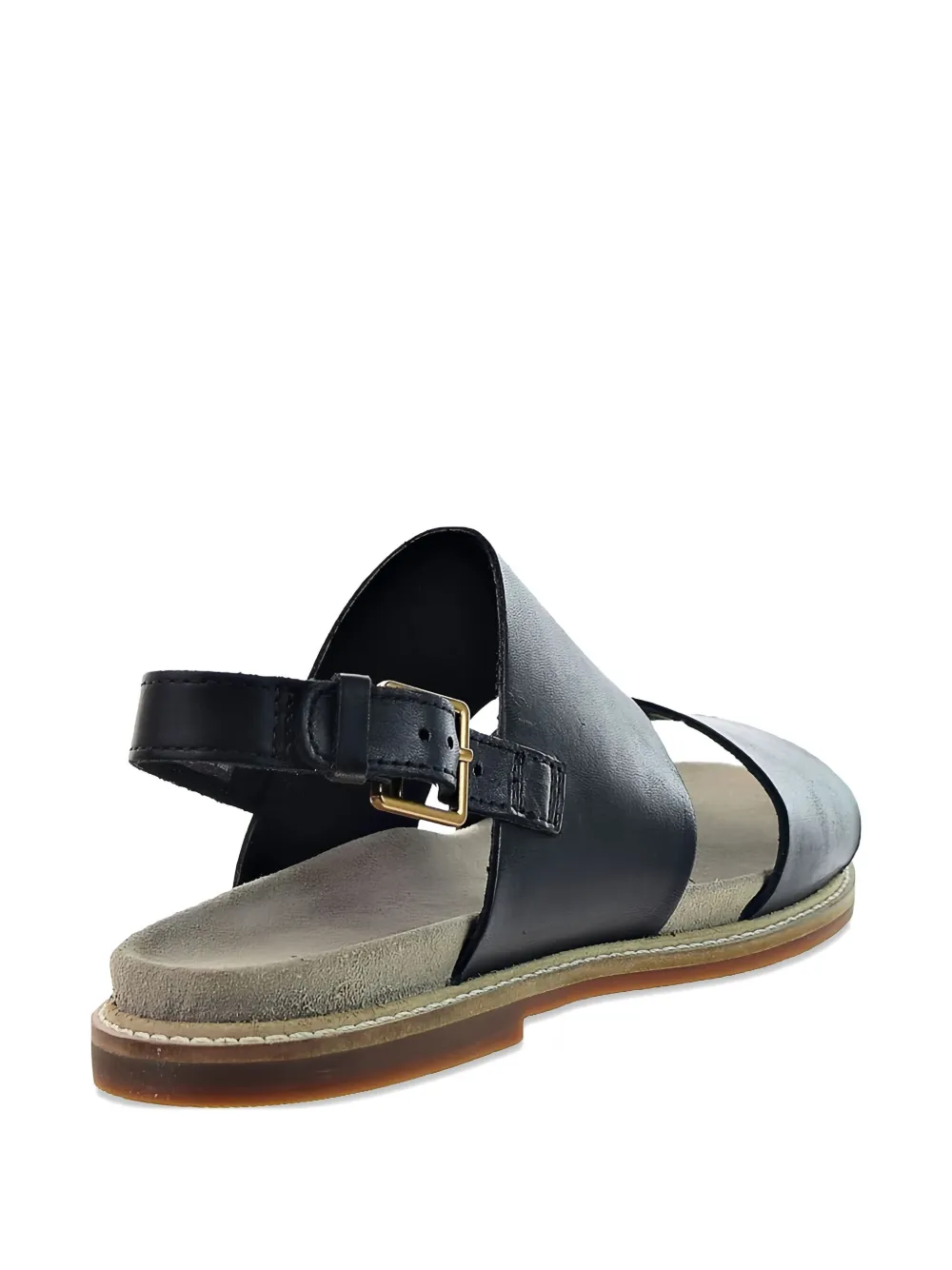Clarks Originals Corsio Slide Buckle Sandal In Black
