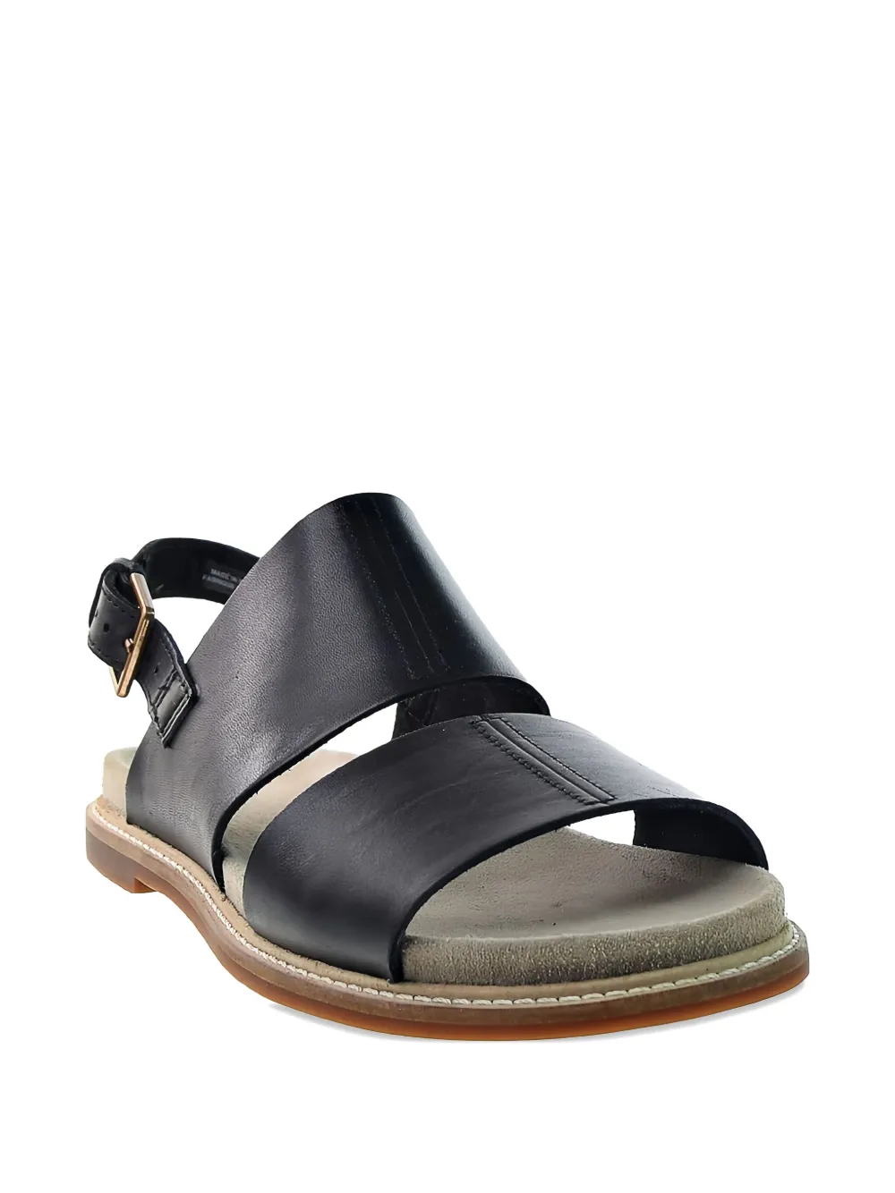 Clarks Originals Corsio Slide sandalen met gesp Zwart