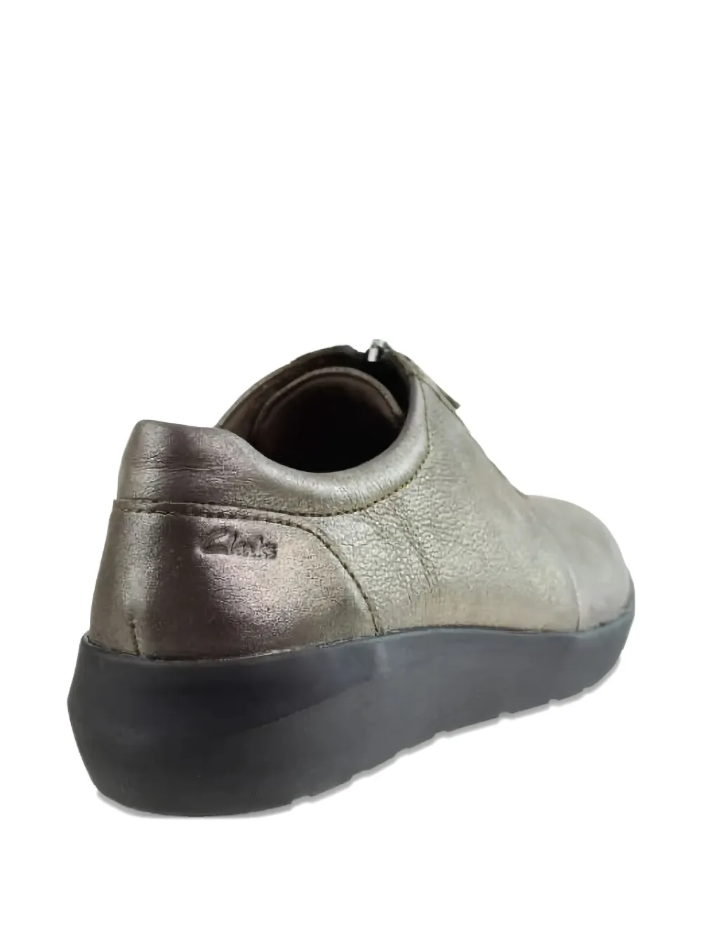 Clarks Originals Kayleigh Sail sneakers met rits Grijs
