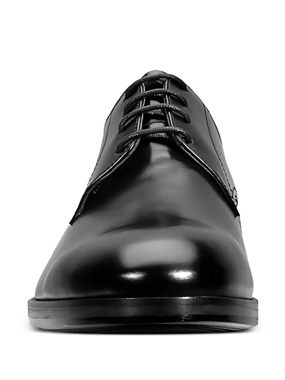 Clarks Originals Oliver derby veterschoenen Zwart