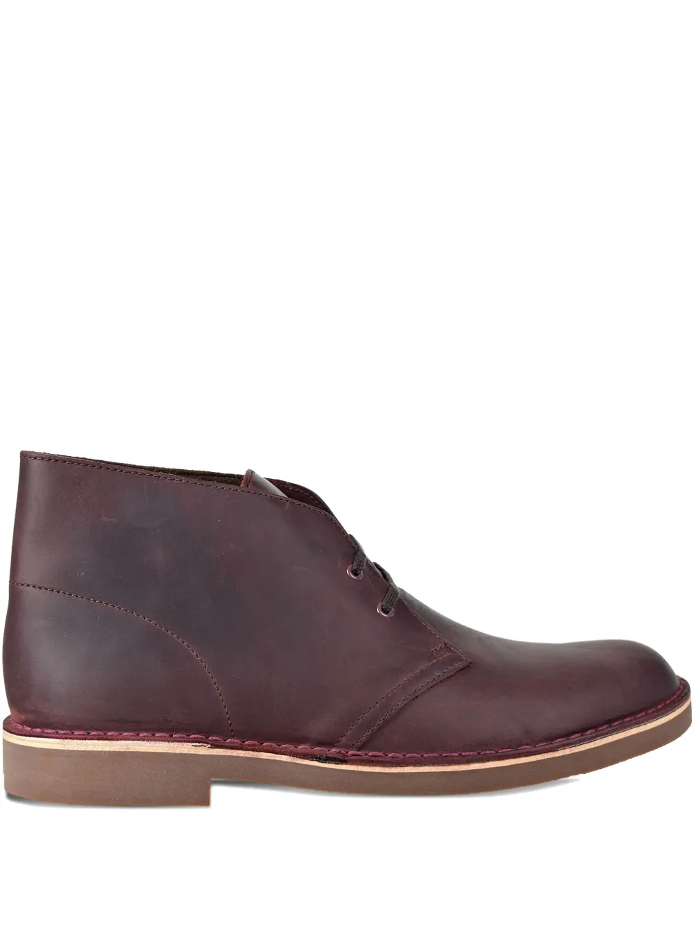 Clarks Originals Bushacre 2 Desert Boots In Red
