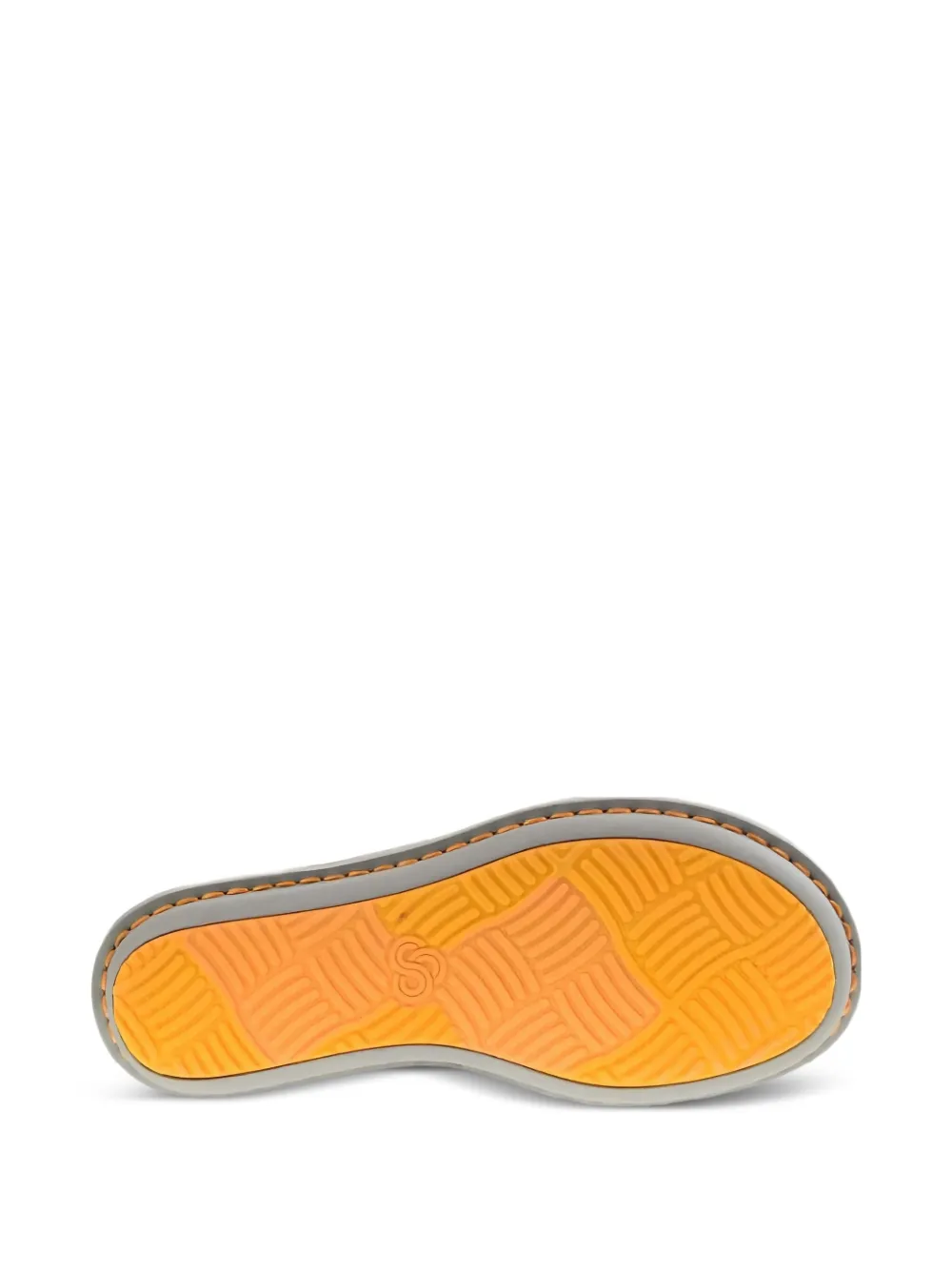  Clarks Originals Fur Trim Step Flow Low Sandals - Grey 