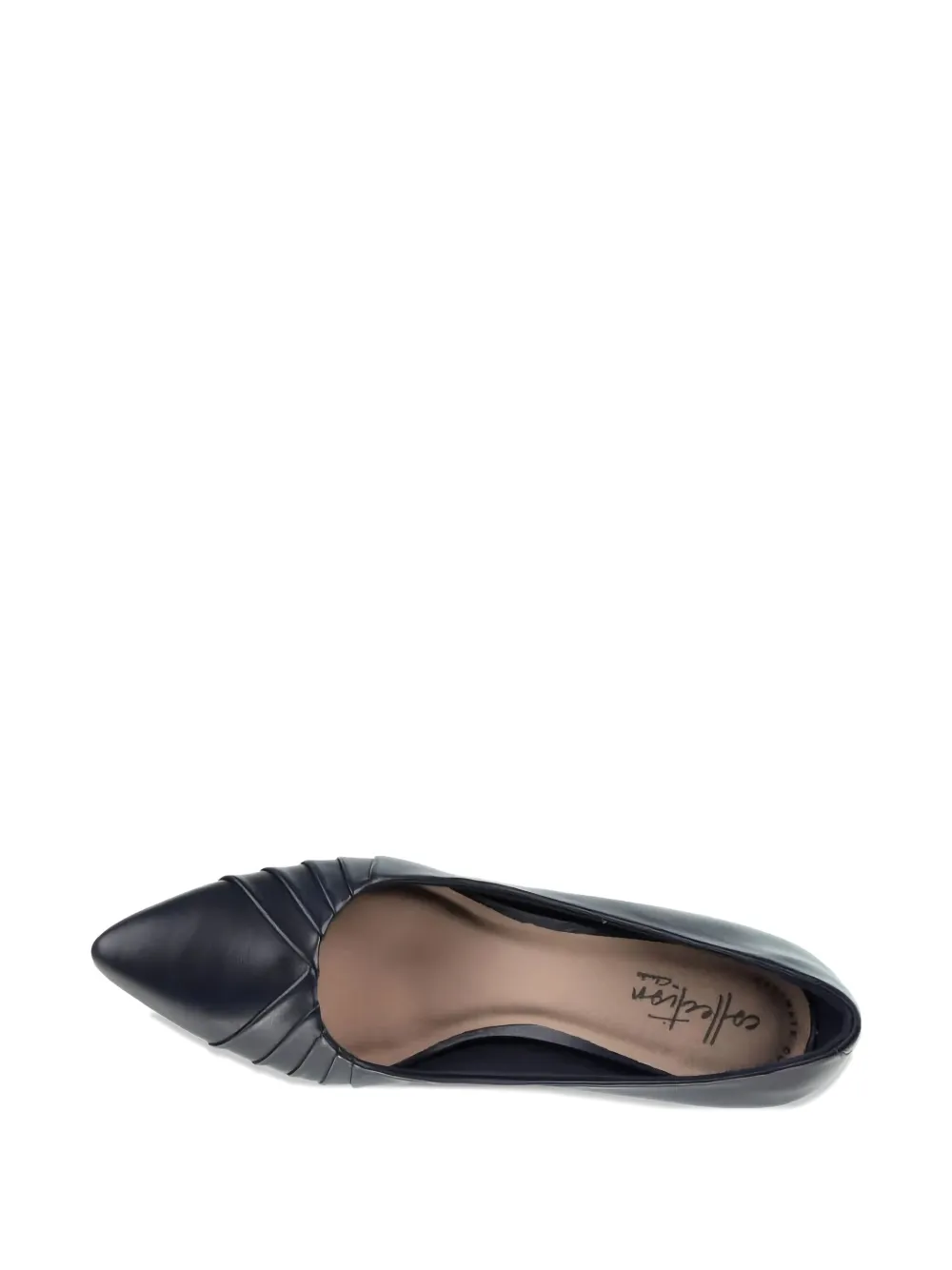 Clarks Originals 50mm Linvale Crown Pleated Sandals In Blue