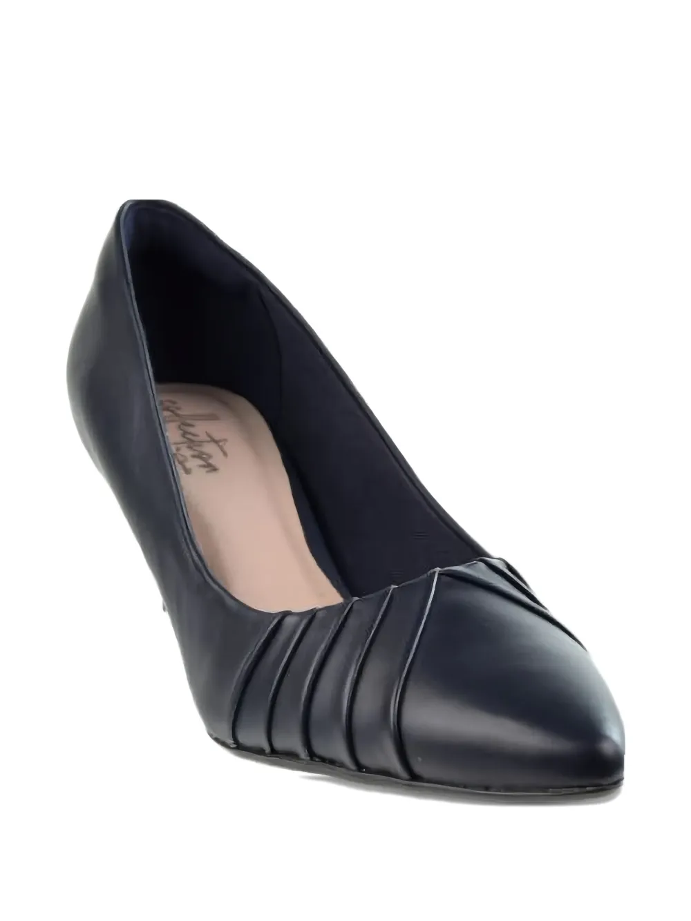 Clarks Originals 50 mm Linvale Crown sandalen met geplooid detail Blauw
