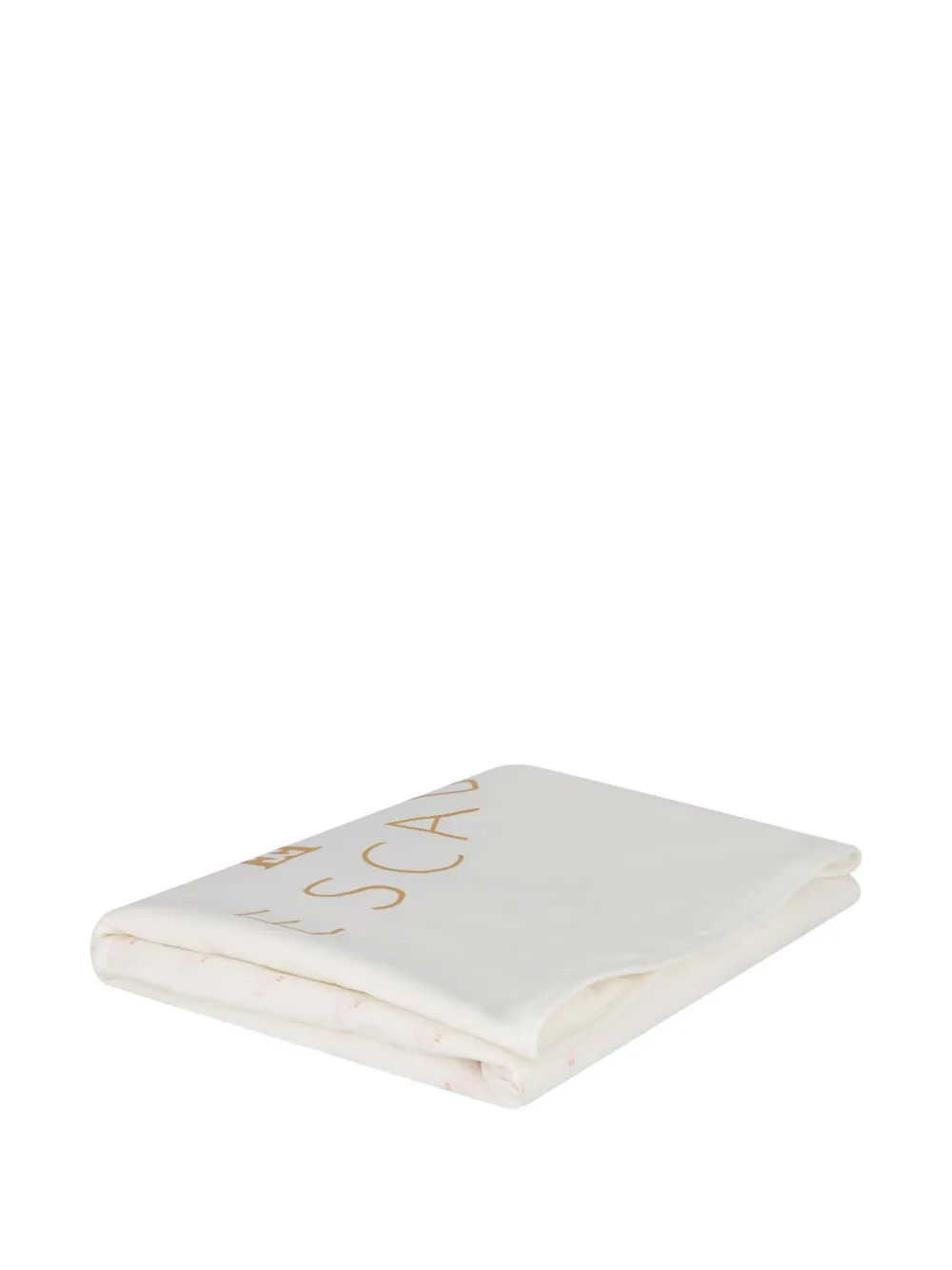 Escada Heart-print Blanket In White