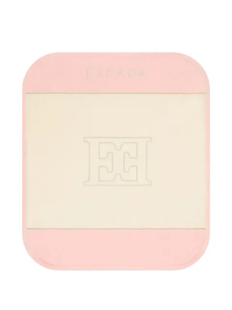 Escada Kids logo-embroidered blanket