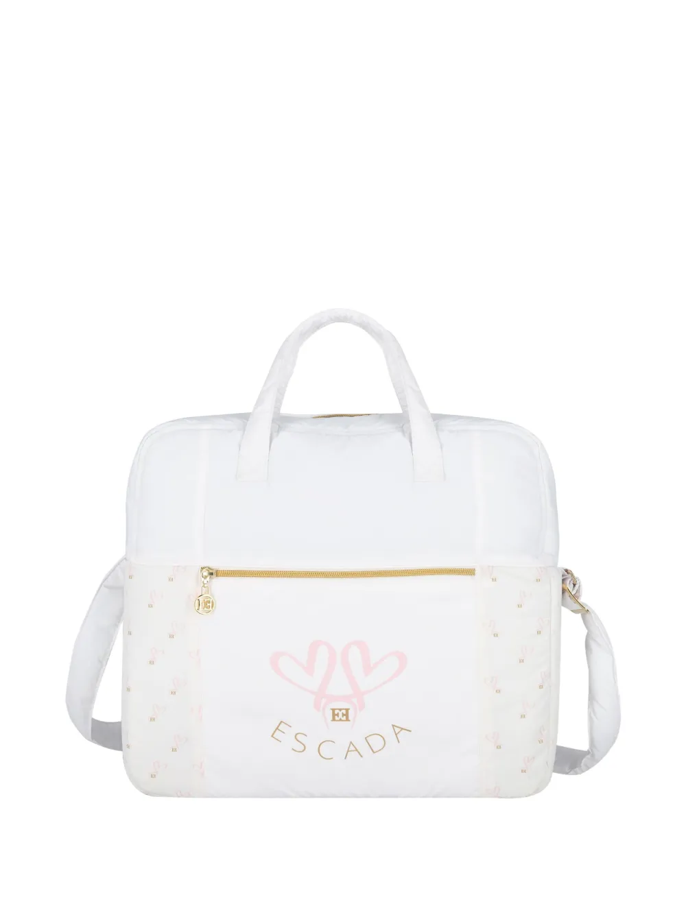 Escada Kids logo-print changing bag | White | Image 1