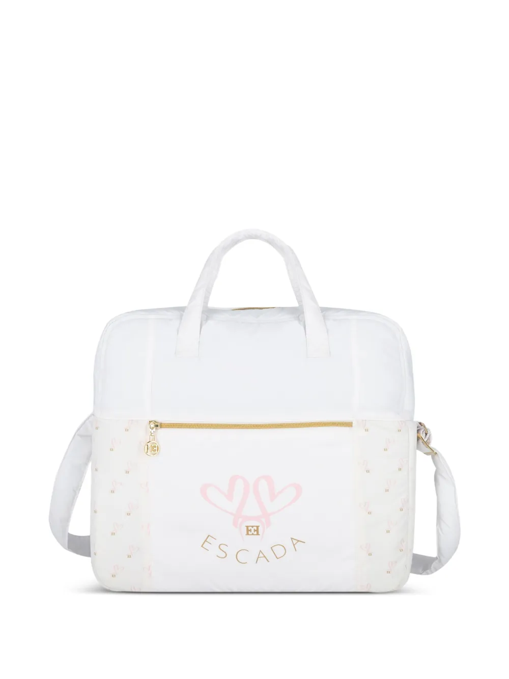 Escada Kids logo-print changing bag - Weiß