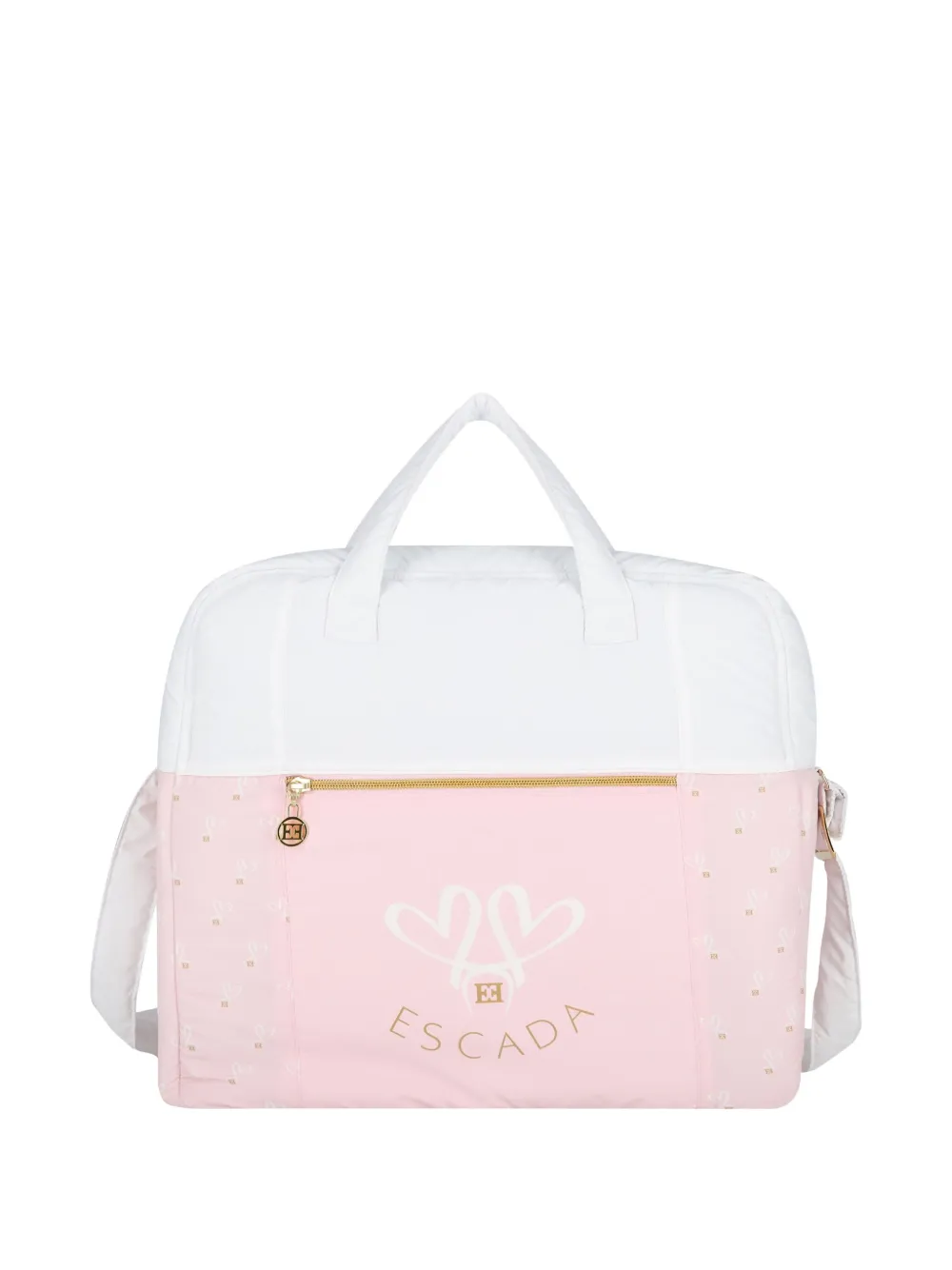 Escada Kids logo-print changing bag | Pink | Image 1