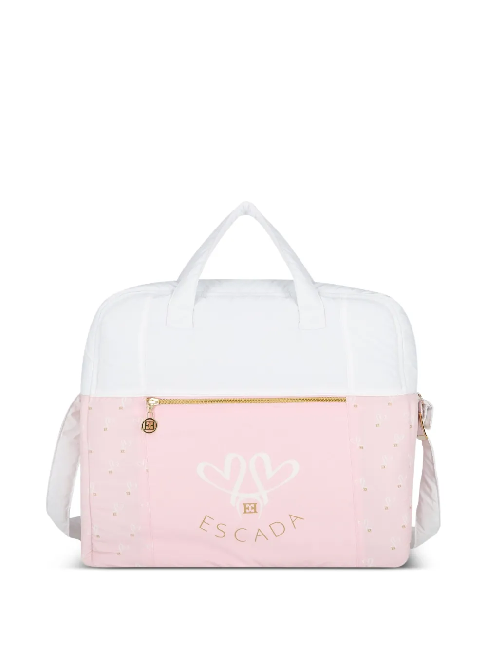 Escada Kids logo-print changing bag - Rosa