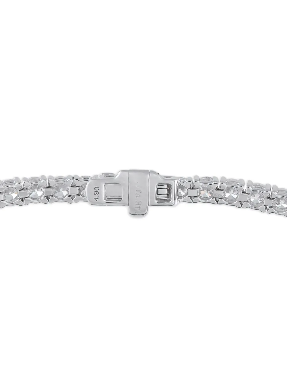 LB Exclusive 14K white gold diamond tennis bracelet | Image 2