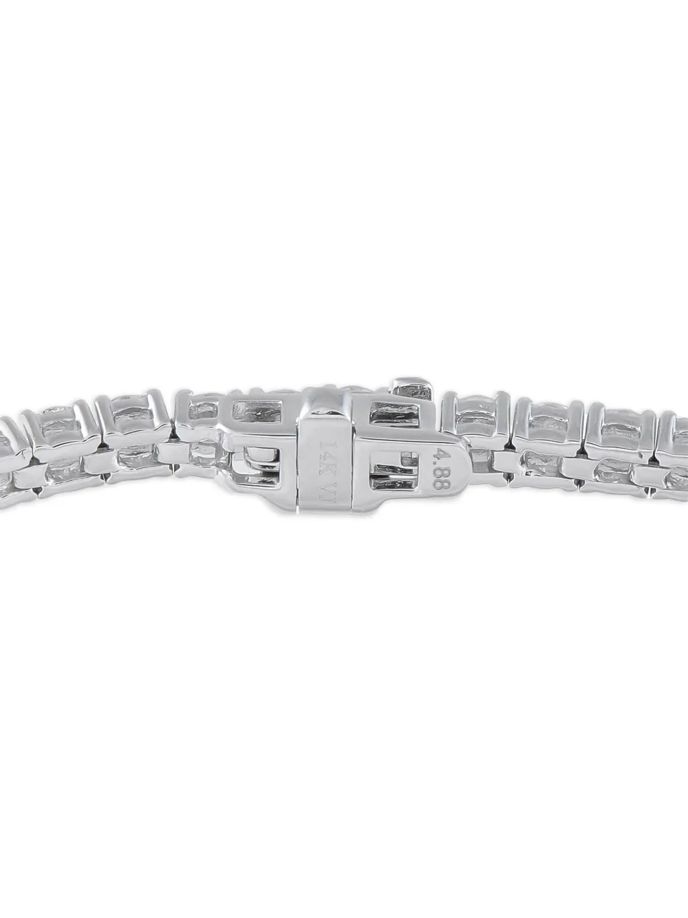 LB Exclusive 14K white gold diamond tennis bracelet | Image 2