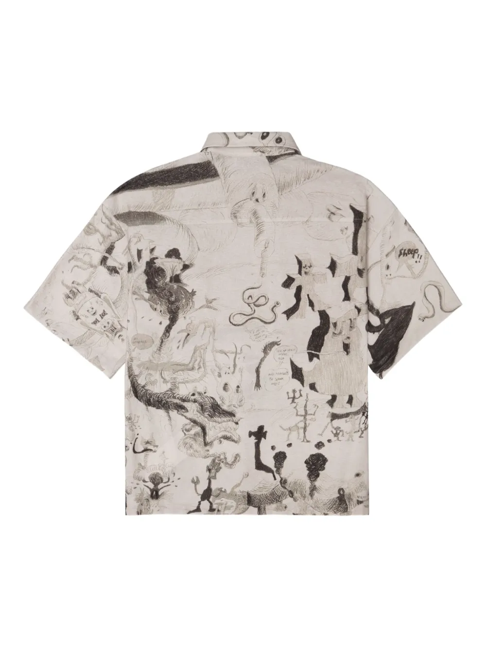 Domrebel Megalo Shirt In Gray